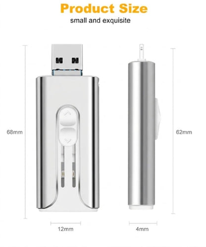 Smart Storage Pro – USB 4-in-1 Flash Drive